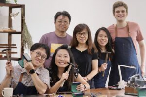 Customer’s Story – Together in Love: A Family’s Shared Wedding Band Workshop