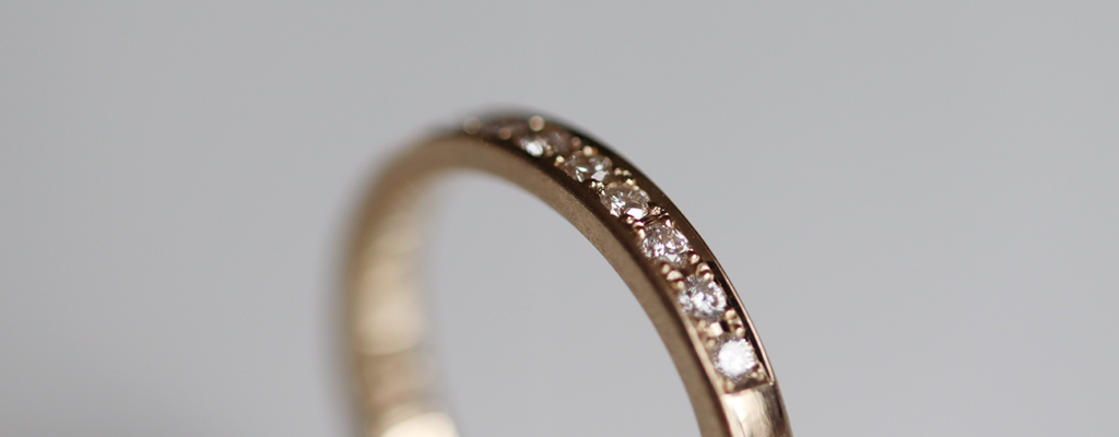 Engagement Ring Making Class = Half Eternity