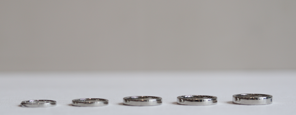 KOBO Engagement Ring Width - 950 Platinum