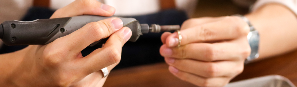 KOBO 戒指制作工艺 - 打磨